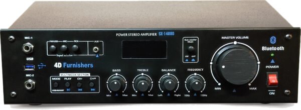 Stereo Amplifier 600 Watts