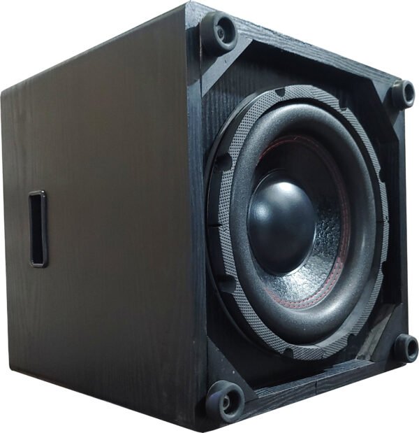 Dual 12 Inch 155 mm Double Magnets 400 Watts Subwoofer Loaded in Sealed Car Subwoofer Enclosure