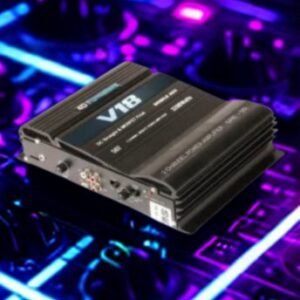 V18 Car Amplifier 400W High Power 2 Channel Bridgeable | 4D Furnishers