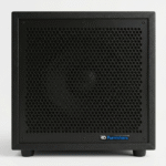 HSW-300 12-inch home theater subwoofer sealed leatherette cabinet with metal grill